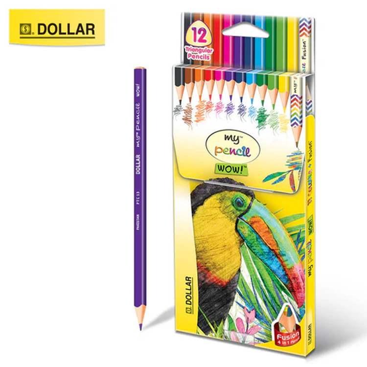 Dollar My Pencil Color Pencil Triangular