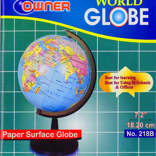 Owner Spinning Globe with Stand