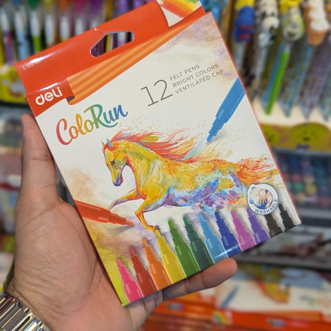 Deli ColoRun Color Marker Set