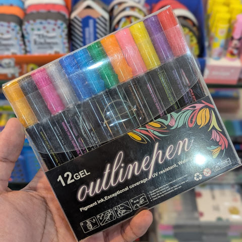 Outline Glitter Marker