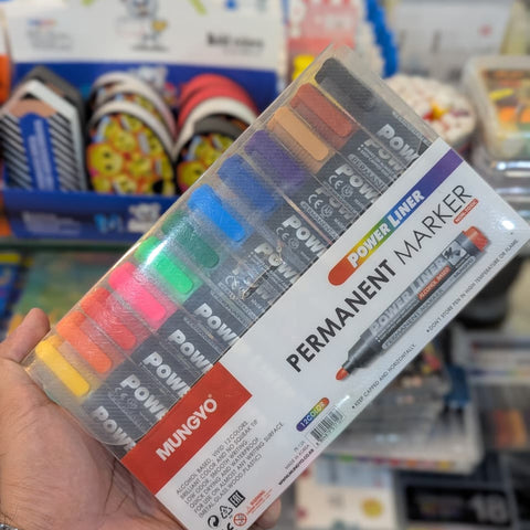 Mungyo Power Liner Permanent Marker Set