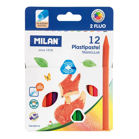 Milan Plastic Crayons
