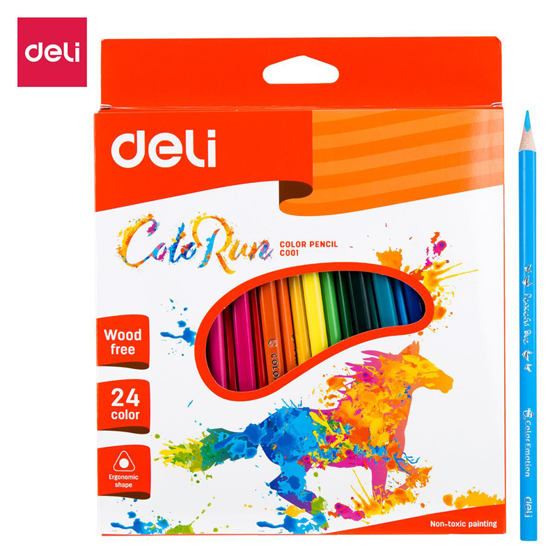 Deli Colorun Color Pencil Half