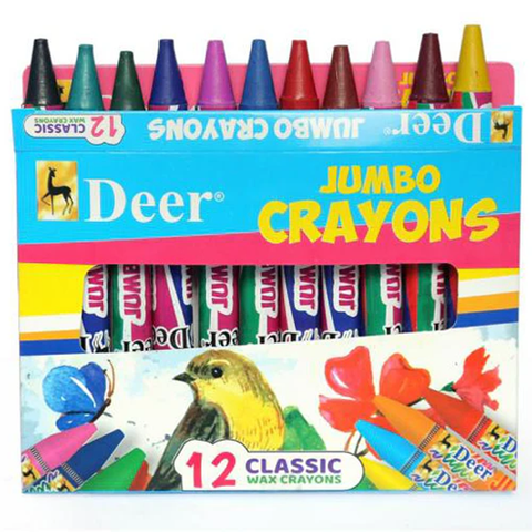Deer Jumbo Wax Crayon
