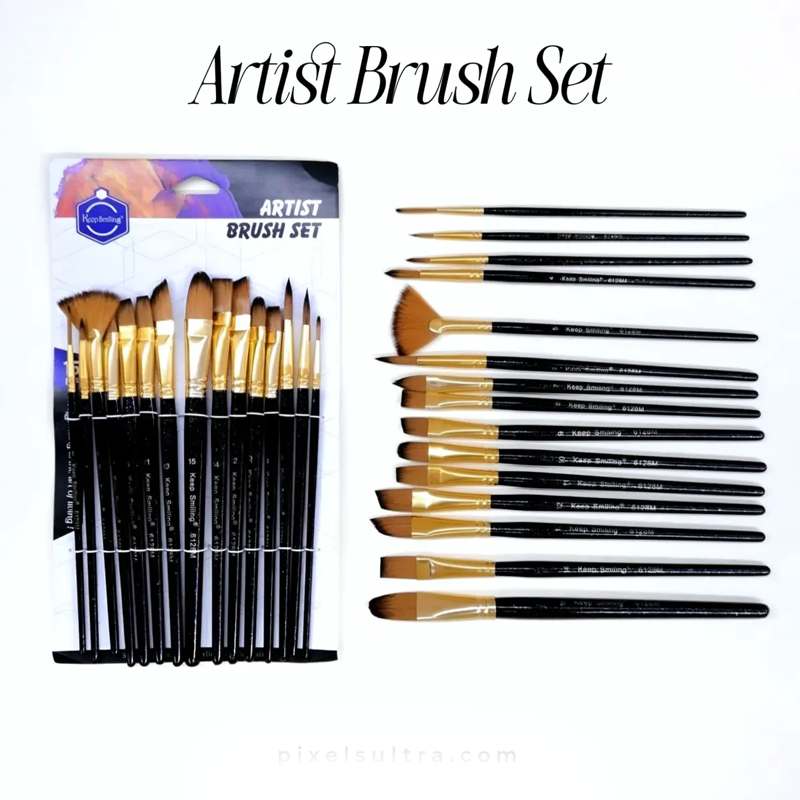 Keepsmiling Artist Brush Set 6128M