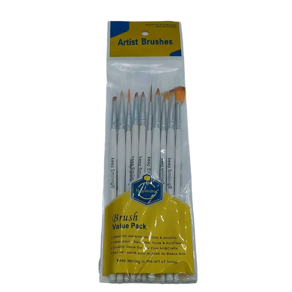 Keepsmiling Artist Brush Set A595-10M
