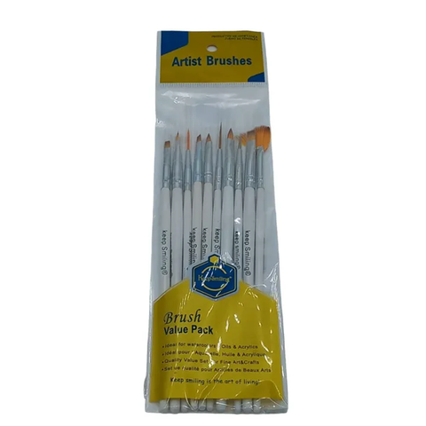 Keepsmiling Artist Brush Set A595-10M