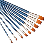 Flat Tip Brush Brush Single