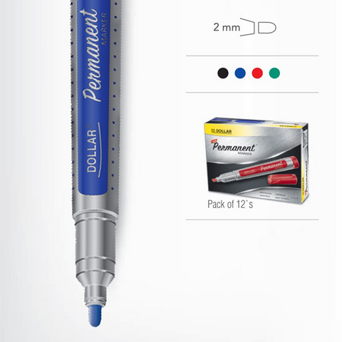 Dollar Permanent Marker Round Tip