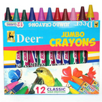 Deer Jumbo Wax Crayon