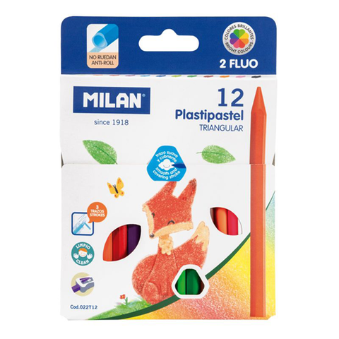 Milan Plastic Crayons