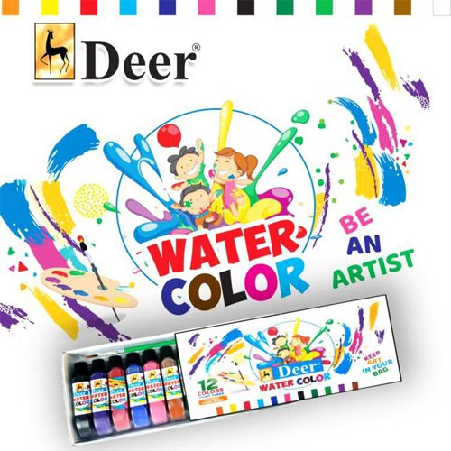 Deer Water Color Tubes