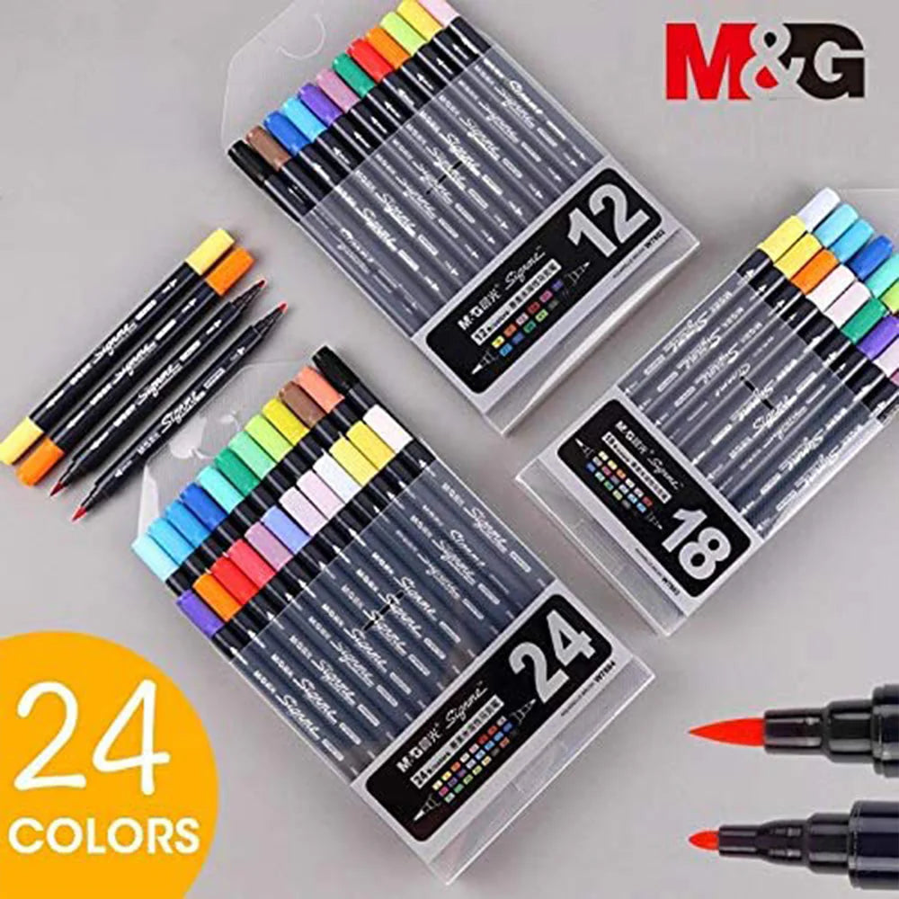 M&G Signme Water Color Brush Marker