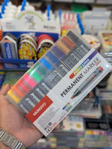 Mungyo Power Liner Permanent Marker Set