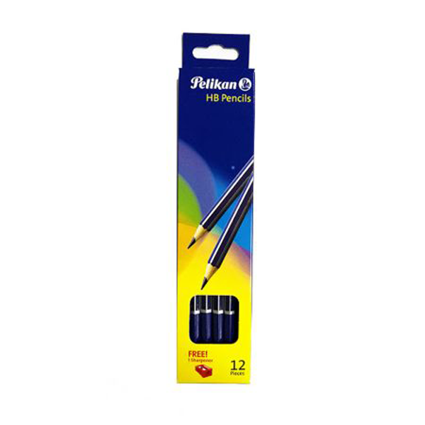 Pelikan Triangular 2 HB Pencil with Eraser